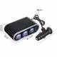 Stecher 3 prize 12 / 24V cu fir, intrerupator si USB, 0092-301028 AutoMax