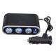 Stecher 3 prize 12 / 24V cu fir, intrerupator si USB, 0092-301028 AutoMax