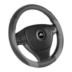 Husa volan 37 - 39cm negru cu gri 9300 Automax  