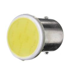 Set 2 becuri pozitie, 36 Led COB, 12V, G18-BA15S, alb