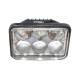 Proiector lucru 108x75, LED, 9-30V / 18W, 1450lm, spot, cu lupa, BK69047s