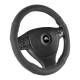 Husa volan 37 - 39cm imitatie piele neagra perforata 1051 Automax Husa volan 37 - 39cm imitatie piele neagra perforata 1051 Automax