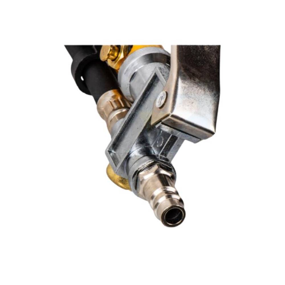 Pistol aer roti cu manometru, 0-15bar, cu furtun de 33cm si tija metalica de 14cm, B.a.m PPM065