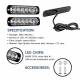 Proiector stroboscopic 6 LED-uri, 112cm, in grila, galben, VS-06T-B Proiector stroboscopic 6 LED-uri, 112cm, in grila, galben, VS-06T-B