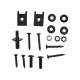 Cotiera auto Dacia Logan 1, Sandero1, gri, 6001998148, cu glisare, BK87001g