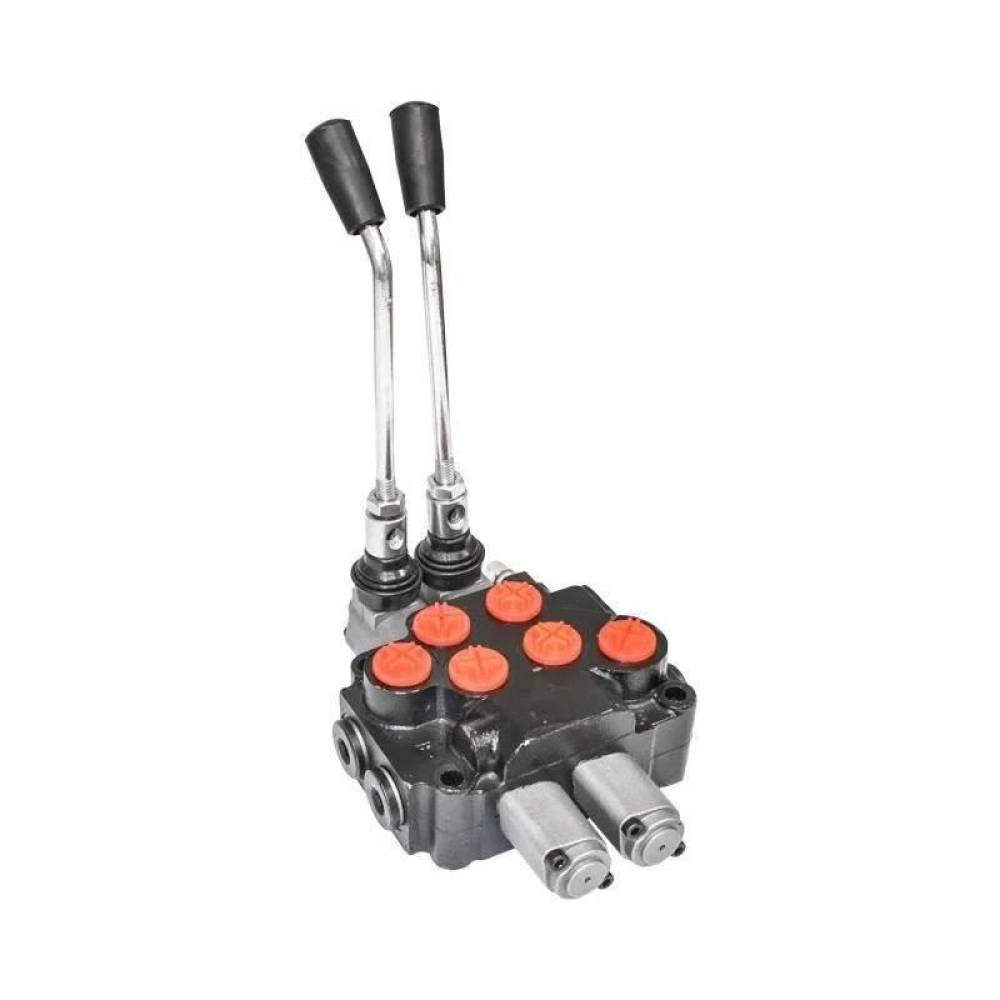 Distribuitor hidraulic cu 2 manete (160-200 bar 80L/min) RA14 BK99021 Distribuitor hidraulic cu 2 manete (160-200 bar 80L/min) RA14 BK99021