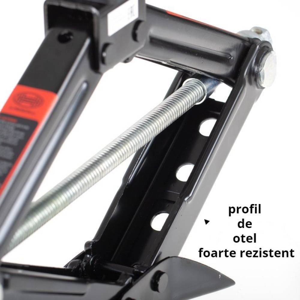Cric foarfeca, 2T, 8-44cm, cu manivela si cheie clichet, husa depozitare, SUV, Ultralift L Pro, 347.21 Heyner
