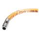 Furtun spiralat pentru aer comprimat 15m, 5/8mm, 10bar, cupla fi 8mm, Hoteche A831822E bk92675