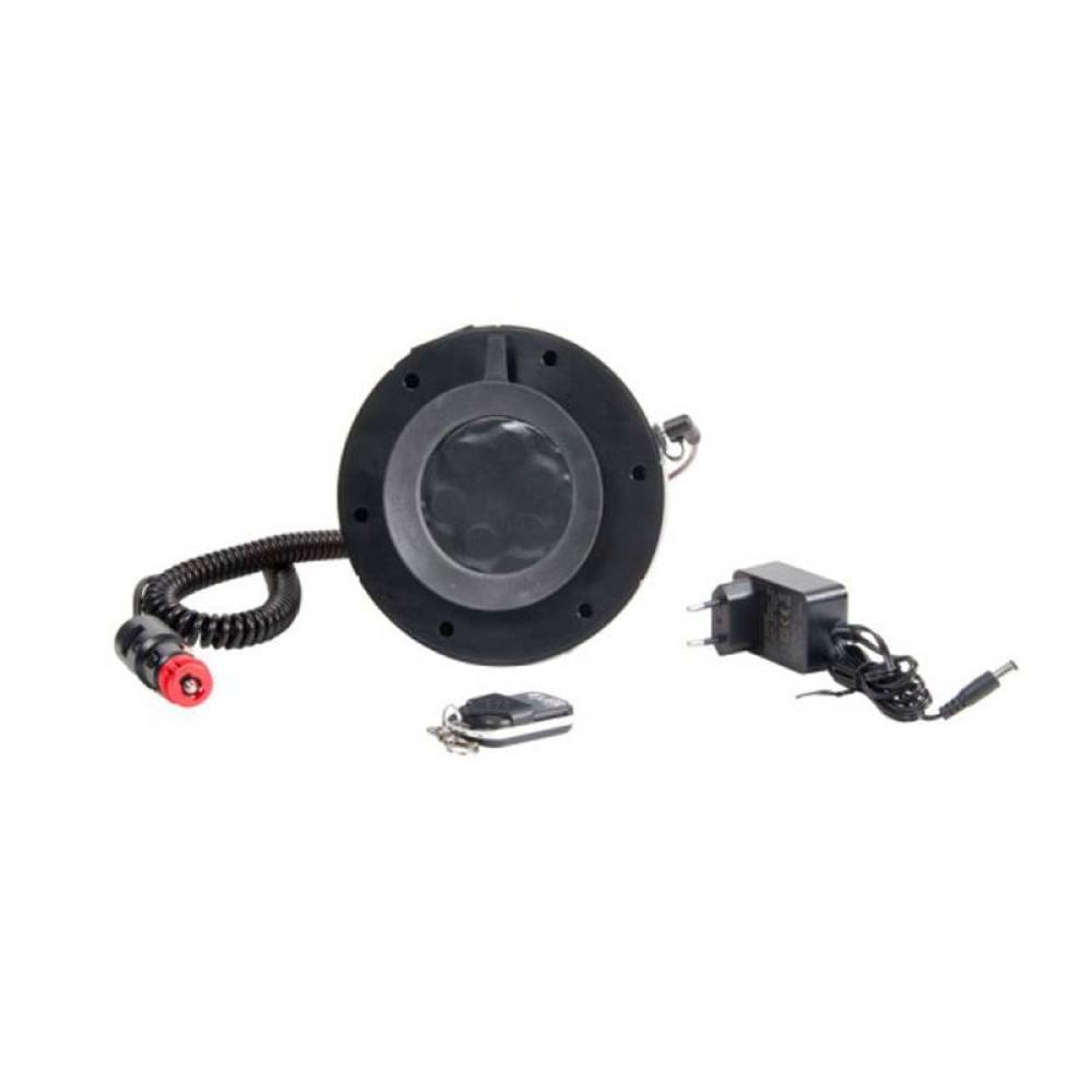 Girofar wireless, 12-24V, cu LED, cu acumulator, reincarcabil 12-24V si 220V, cu telecomanda, 1754 Automax