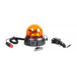 Girofar wireless, 12-24V, cu LED, cu acumulator, reincarcabil 12-24V si 220V, cu telecomanda, 1754 Automax