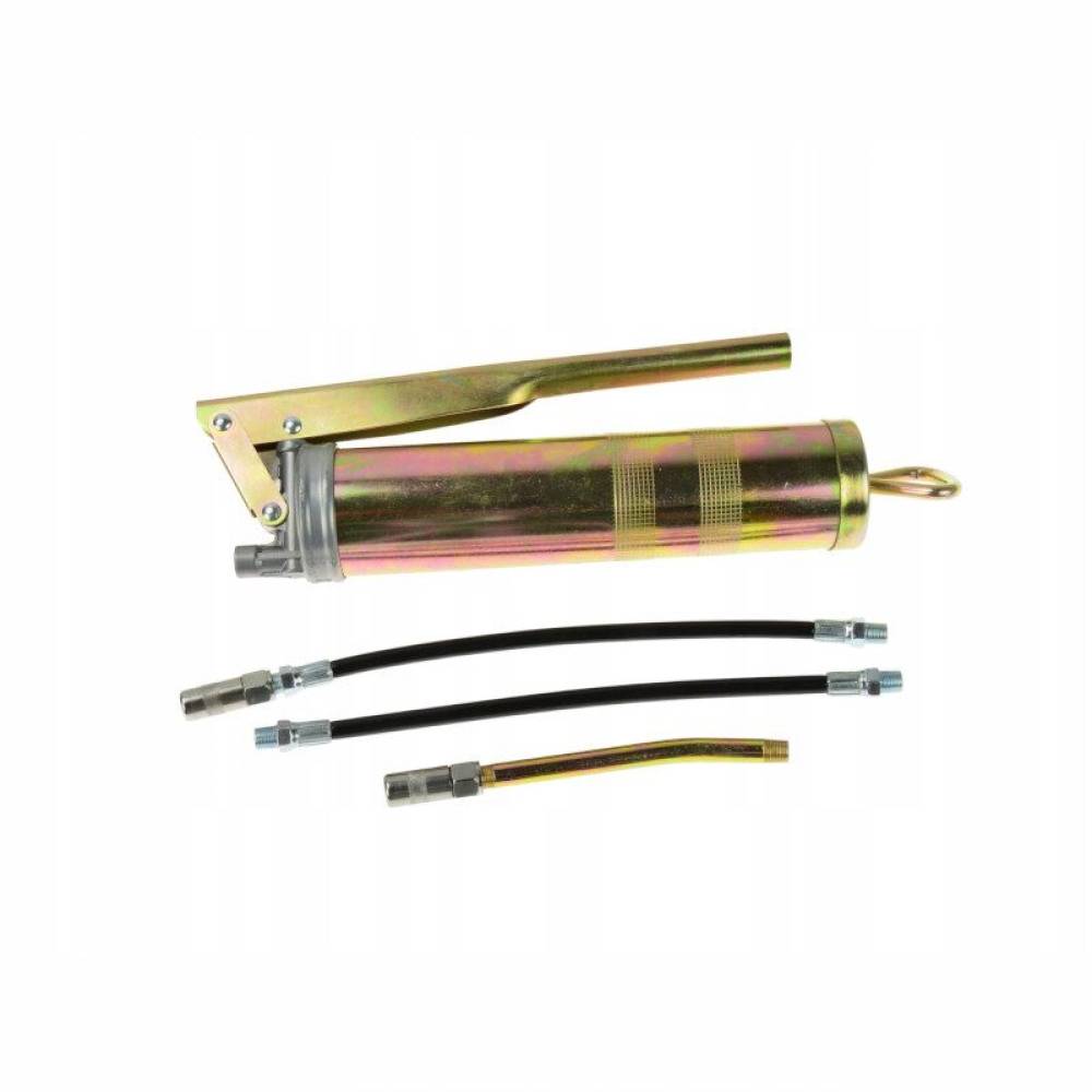 Pompa gresat cu tija, 2 furtune 0.3mm si cap gresor EGP500 GEKO