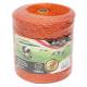 Rola fir portocaliu, pentru gard electric, fi2.5, 3x0.15mm, 1000m BK87651, SBY67
