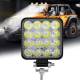 Proiector lucru 83x83mm, LED, 12/24V, 48W, 3840lm, GD31616NM