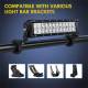 Set 2 suporti proiectoare, prindere pe rollbar sau bullbar, reglabil fi 54-70mm, S.P.044 247 Lighting