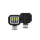 Proiector faza lunga, 94x90, LED, 3 functii, stroboscopic, pozitie alba, cu DRL Angel Eyes, 12-24V, 30W, 1500lm, spot dunga, ZC-4SQ