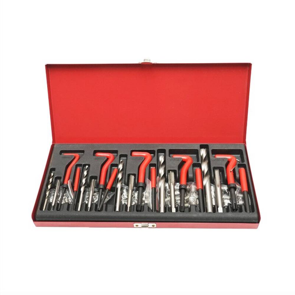 Trusa 131 piese reparat filete M5, M6, M8, M10, M12, BK78612