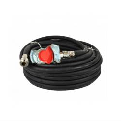 Furtun umflat roti 15m, 20 bar, cu cupla aer camion si mufa rapida, WDP022