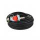 Furtun umflat roti 15m, 20 bar, cu cupla aer camion si mufa rapida, WDP022 Furtun umflat roti 15m, 20 bar, cu cupla aer camion si mufa rapida, WDP022