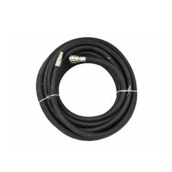 Furtun aer compresor 15m, fi17mm, 20 bar, cu cupla rapida, negru, WDP020
