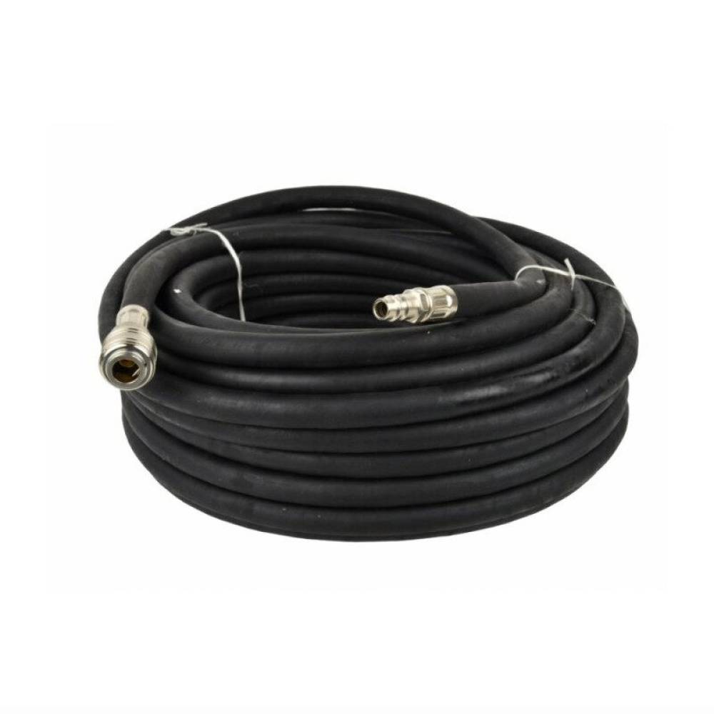 Furtun aer compresor 15m, fi17mm, 20 bar, cu cupla rapida, negru, WDP020 Furtun aer compresor 15m, fi17mm, 20 bar, cu cupla rapida, negru, WDP020