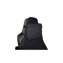Set 2 huse scaune camion universale, negre, material catifea, PKR038 ARS