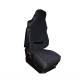 Set 2 huse scaune camion universale, negre, material catifea, PKR038 ARS