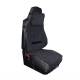 Set 2 huse scaune camion universale, negre, material catifea, PKR038 ARS