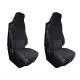Set 2 huse scaune camion universale, negre, material catifea, PKR038 ARS