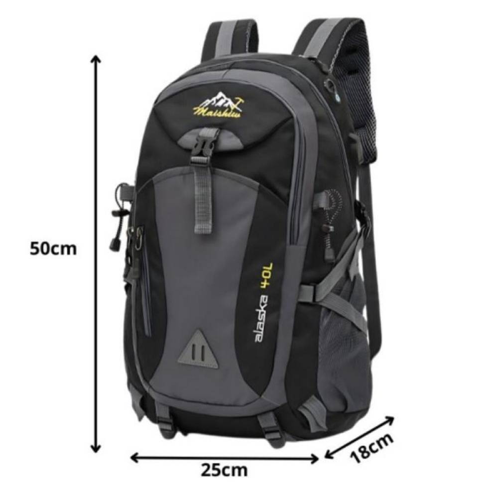 Ghiozdan negru 40L, B.A.M AKC137 Ghiozdan negru 40L, B.A.M AKC137
