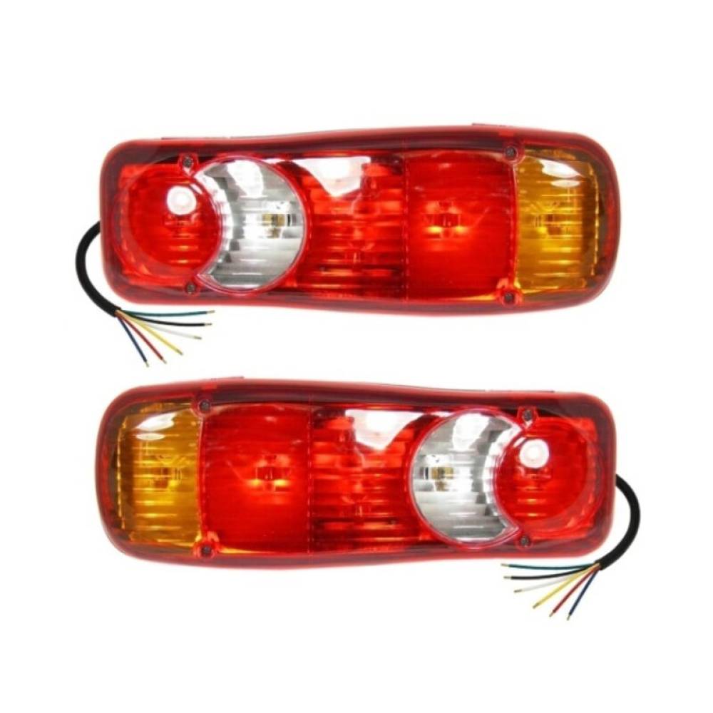 Set 2 lampi stop 349x129, Renault, Daf, cablu, 12-24V, bec 24v inclus, \Art DM-F-015NL flex
