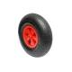 Roata roaba, 3.50-6, cu janta din plastic, pentru ax fi 16mm LZ05
