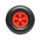Roata roaba, 3.50-6, cu janta din plastic, pentru ax fi 16mm LZ05