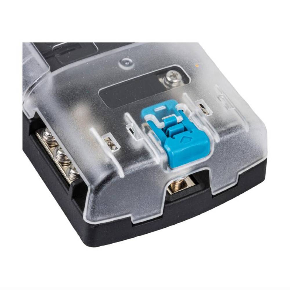 Cutie sigurante plate, cu 12 circuite, max30A, cu bara conexiune negativa, capac protectie, 03834 Amio
