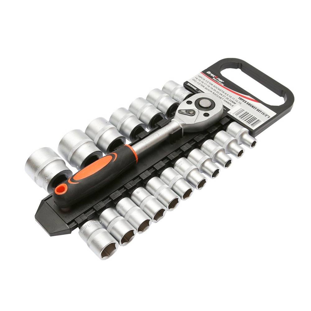 Set chei tubulare E8-3 (18 bucati + clichet1/2