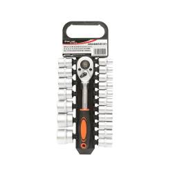 Set chei tubulare E8-3 (18 bucati + clichet1/2