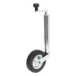 Roata manevra remorca 150KG, 48-73cm, fi20, teava fi48, BK90276