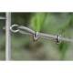 Brida galvanizata DIN741, pentru cablu fi4, M4, 09520027 UNIQ
