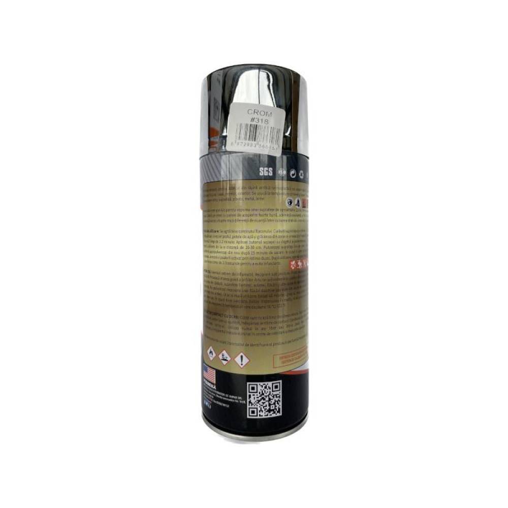 Spray vopsea crom, 400ml, 318, 66161 Visbella