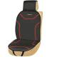 Perna scaun poliester neagra cu dunga rosie, peste tetiera 42542 CarCo Perna scaun poliester neagra cu dunga rosie, peste tetiera 42542 CarCo