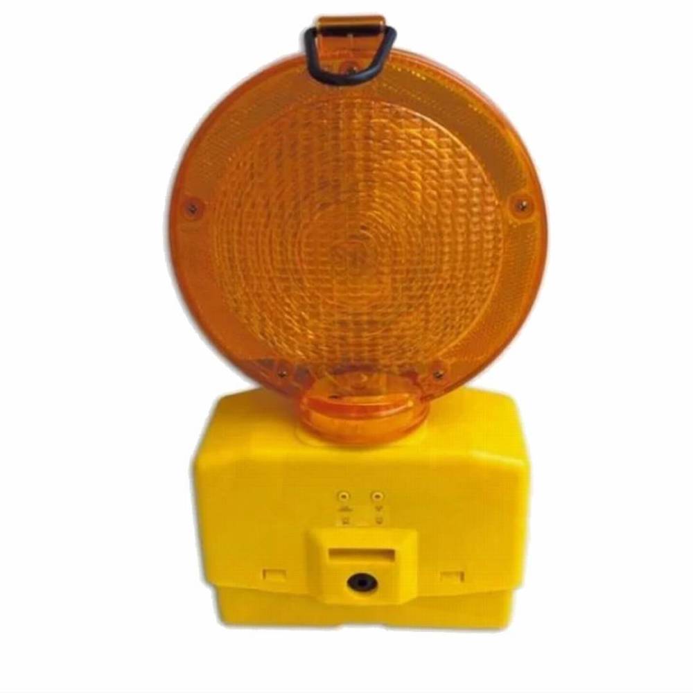 Lampa semnalizare lucrari rutiere, ADR, cu lumina intermitenta LED, cu 2 baterii (neincluse) 6V/7Ah, 4R25, 6809 SISAS