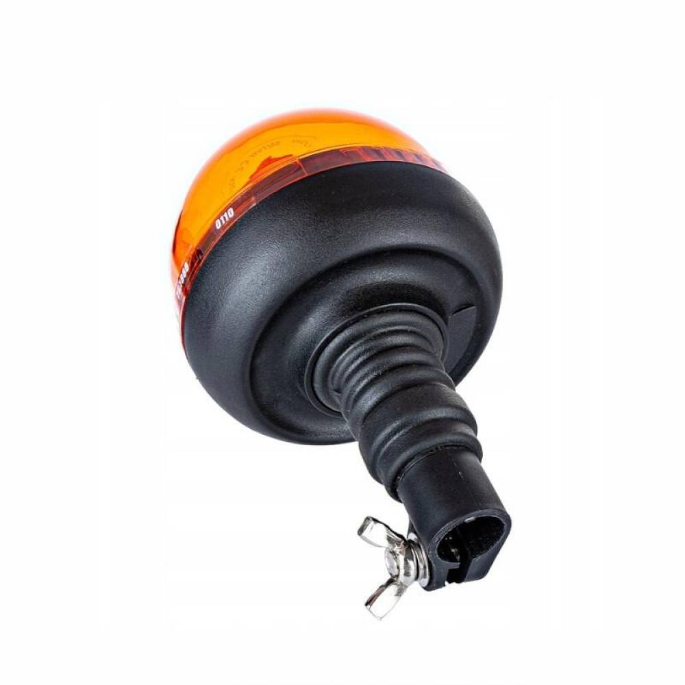 Girofar 12-24V, h210, prindere pe tija flexibila, 2 becuri H1, melc metalic, LOB107 TruckLed