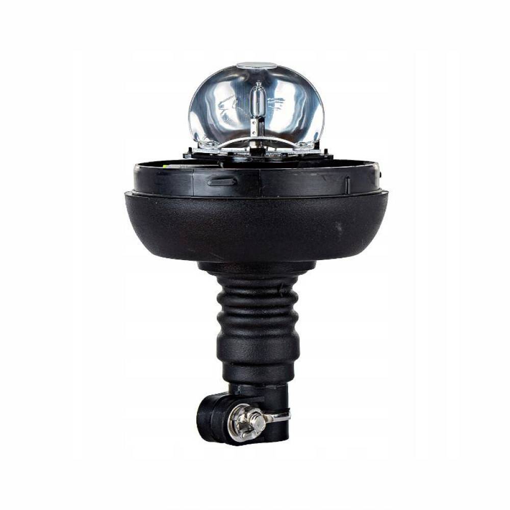 Girofar 12-24V, h210, prindere pe tija flexibila, 2 becuri H1, melc metalic, LOB107 TruckLed