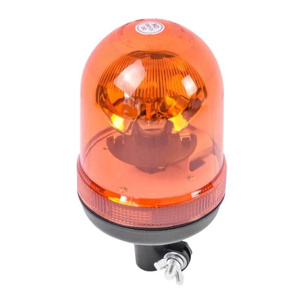 Girofar 12/24V h235, prindere pe tija fixa, 2 becuri, H1 12/24V  WL167G Nicar