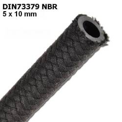 Furtun combustibil, panzat, NBR, interior fi 5, Runkit