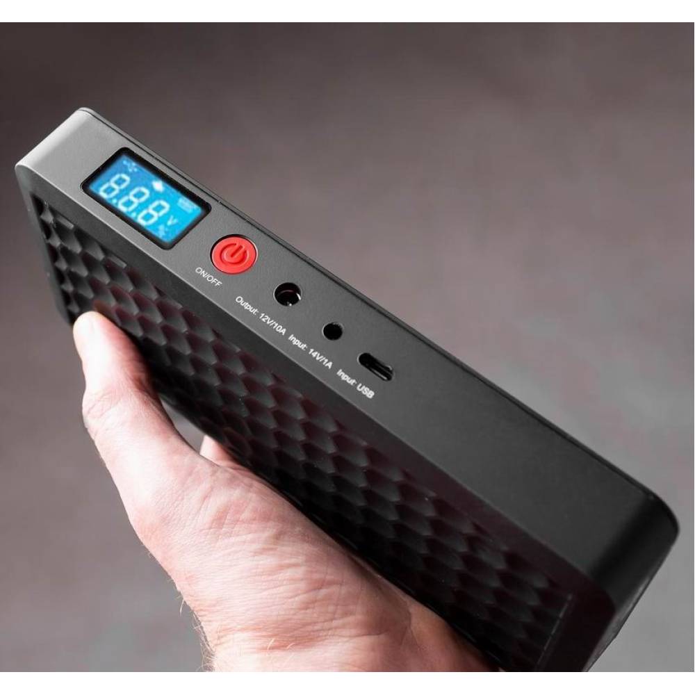 Jump Starter 12V, baterie externa 12000mAh cu lanterna, pornire auto, Power Bank, AMIO 02524
