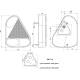 Lampa spate 175x220, 5 functii, cu triunghi si mers inapoi, dreapta FT-077 PCOF Fristom