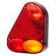 Lampa spate 175x220, 5 functii, cu triunghi si ceata, stanga, FT-077 LPM Fristom