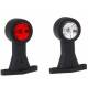 Lampa gabarit cu brat drept, 130mm, LED, alb-rosie, 12-36V, FT-009-B Fristom