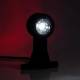 Lampa gabarit cu brat drept, 130mm, LED, alb-rosie, 12-36V, FT-009-B Fristom