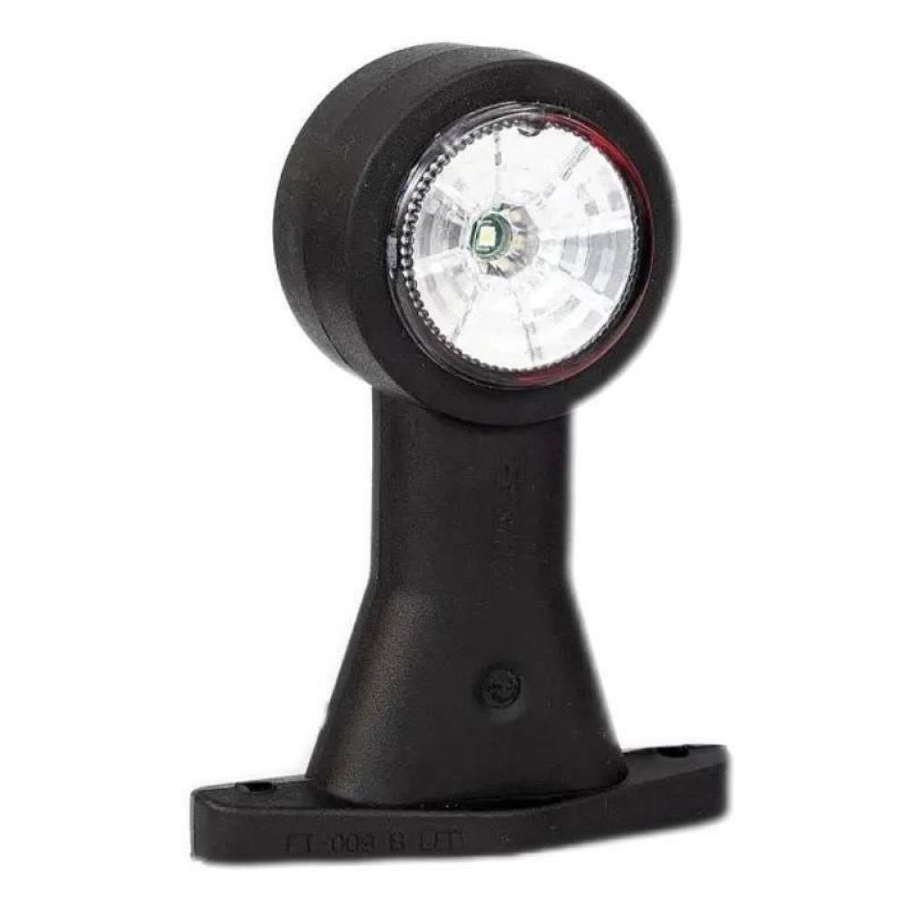 Lampa gabarit cu brat drept, 130mm, LED, alb-rosie, 12-36V, FT-009-B Fristom